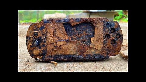 Buried PSP 2000 Restored with Just $5 | Incredible Game Console Transformation