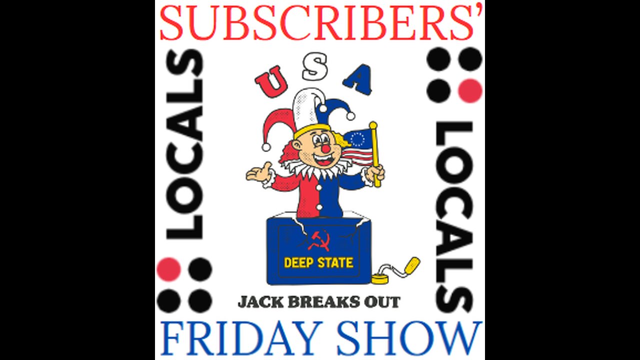 TIME CHANGE 4pm Est. LOCALS SUBSCRIBERS' FRIDAY: Friday the 13th....2025