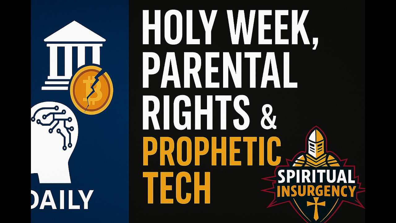 Holy Week, Parental Rights, Brain Chips & the Crypto Crash — Biblical Truth in a Chaotic World