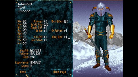 The Elder Scrolls Arena 1: Arena (The Temple of Mad God)