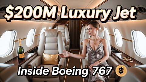 Inside a $200M Luxury Boeing 767 Business Jet ✈️ | Ultimate Private Plane Tour