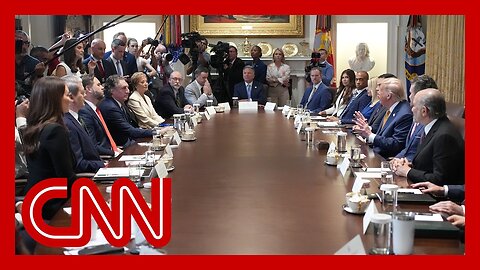 'Everybody has to pay': Trump talks tariffs in Cabinet meeting