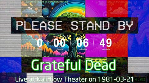 C H I L L Music // Grateful Dead Vault // MilkDrop Visualizer