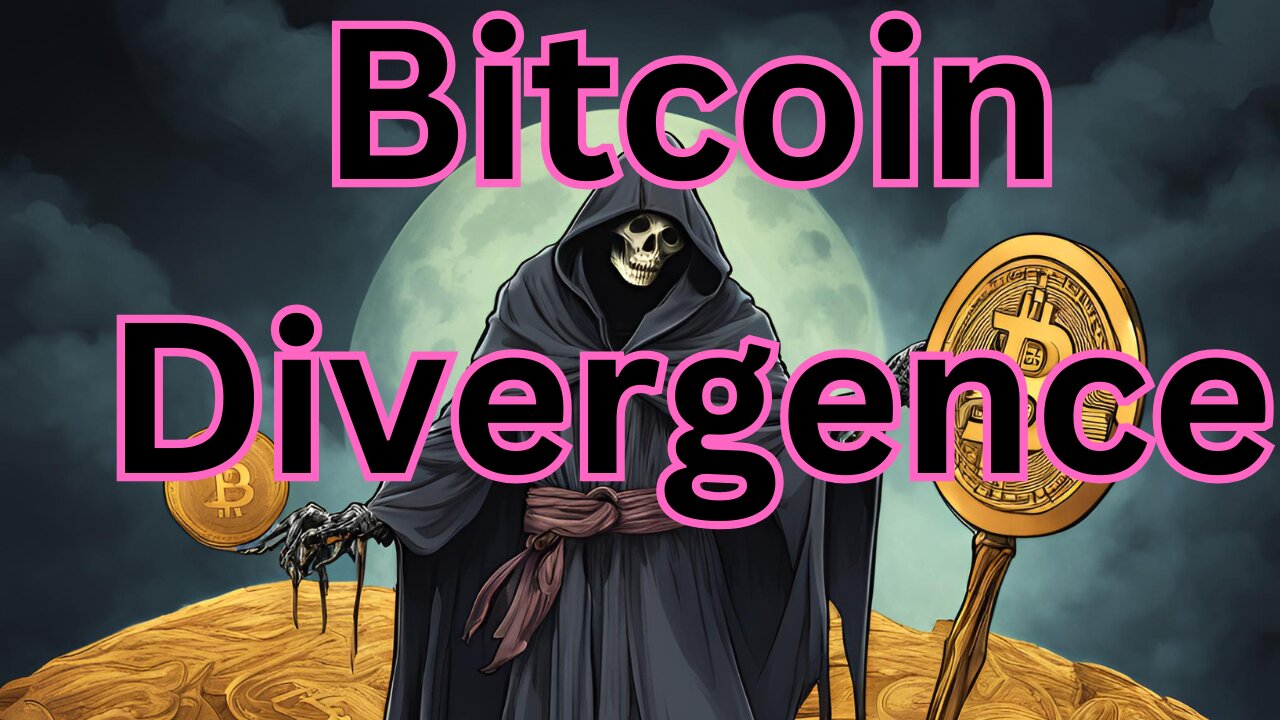 Bitcoin Divergence #crypto #grt #xrp #algo #ankr #btc