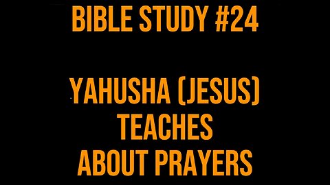 Good Morning, Humans! 🥰 Bible Study #24: Yahusha (Jesus) Teaches About Prayers 🙏 #ASL #deaf