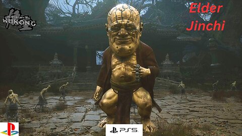 Black Myth: Wukong vs Elder Jinchi – Intense Boss Fight | Mythical Battle Gameplay ⚔️🐲