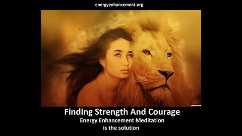 ENERGY ENHANCEMENT IS THE SOLUTION TO ALL THE PROBLEMS IN THE WORLD