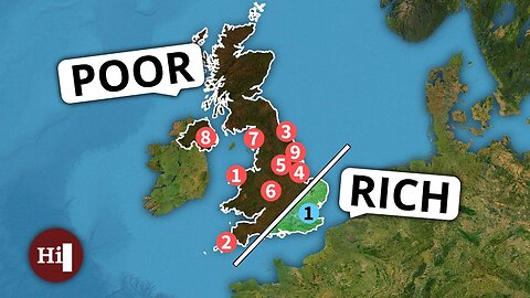 Why is the UK the Richest and Poorest of Europe?
