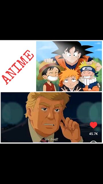 Trump Anime