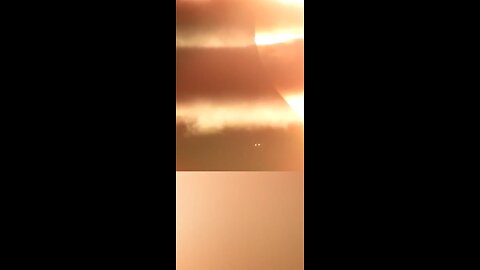 ufo flies up and past sun