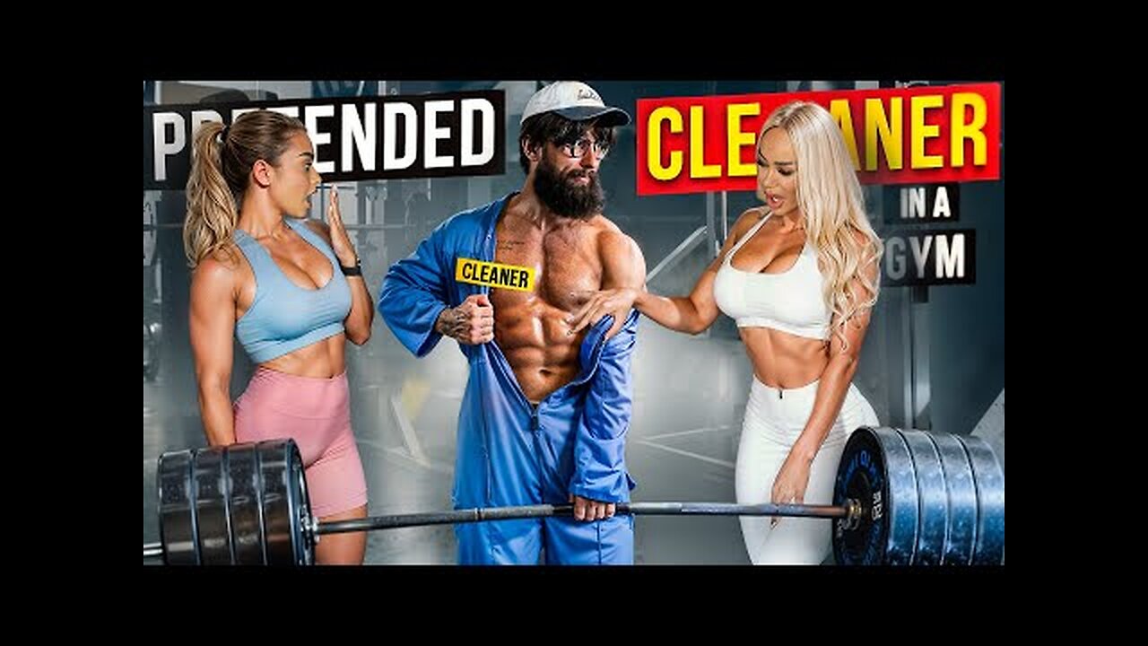 She can't say No to CLEANER | GYM PRANK