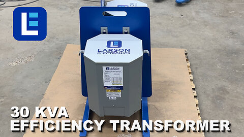 30 kVA 3PH DOE Transformer, 480V Delta Primary - Larson Electronics