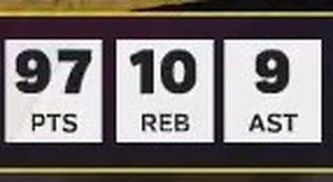 NBA 2K25 97 Points