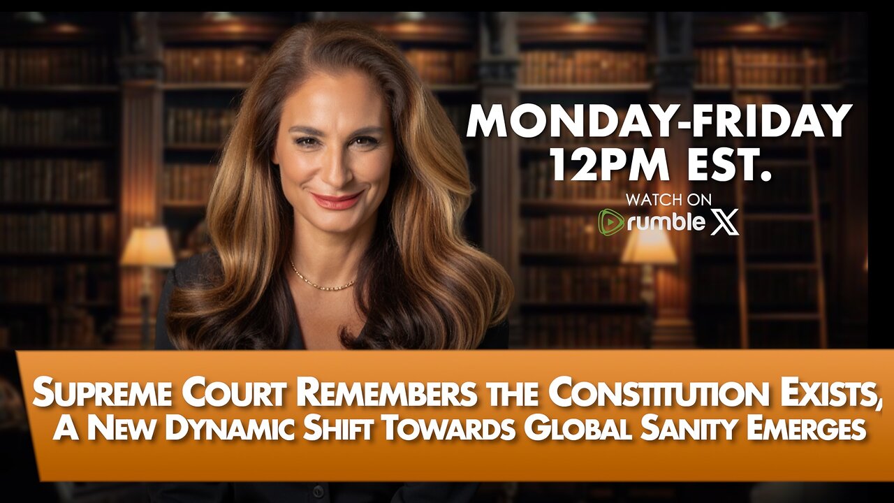 MORNINGS WITH MEL K - Supreme Court Remembers the Constitution Exists, A New Dynamic Shift Towards Global Sanity Emerges 6/27/25