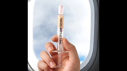 Portable Travel Sub-bottling Needle Tube Set, for Skin Care, Lotion, Liquid Foundation