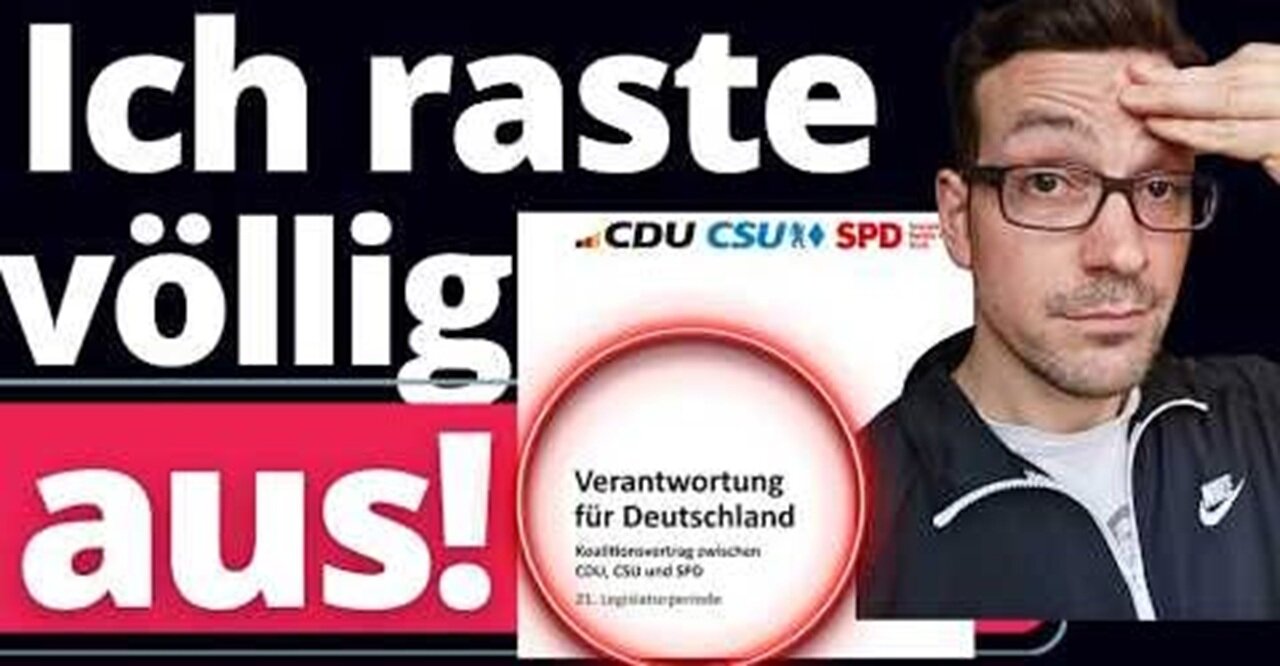 MEGA-Schock im CDU-SPD Koalitionsvertrag! - Tyrannische WEF Agenda wird erzwungen