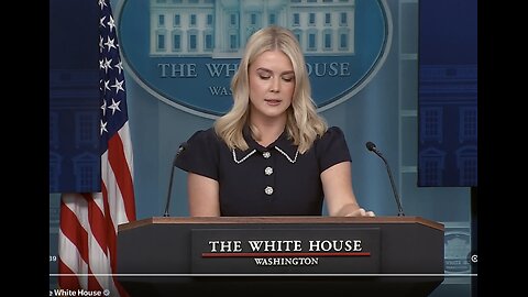 🇺🇸Press Secretary Karoline Leavitt Briefs Members of the Media, Aug. 12, 2025 🇺🇸