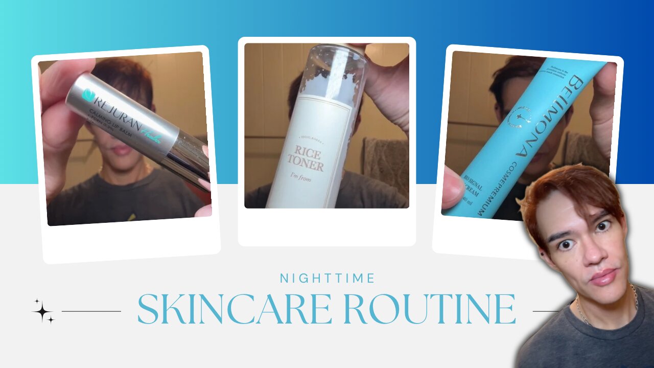 Current Skincare Products in My Night Time Routine 👏