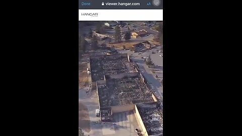DEW vs forest fires. The first burns houses from the inside out, the latter leaves a trail.