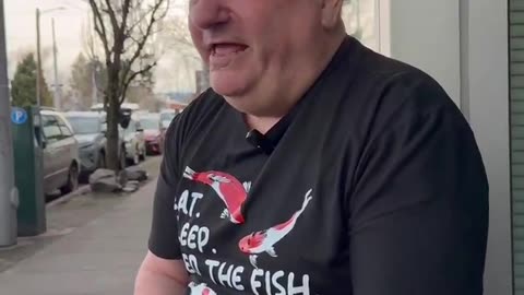 This gentle veteran is the handicapped man knocked out by a worthless piece of shit Antifa parasite.