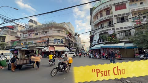 Psar Chas in Phnom Penh, Cambodia