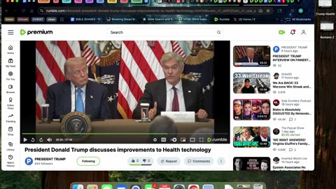 8/7/25 Trump’s health tech leading us to Rev 13:16-18? Order out of Chaos?2