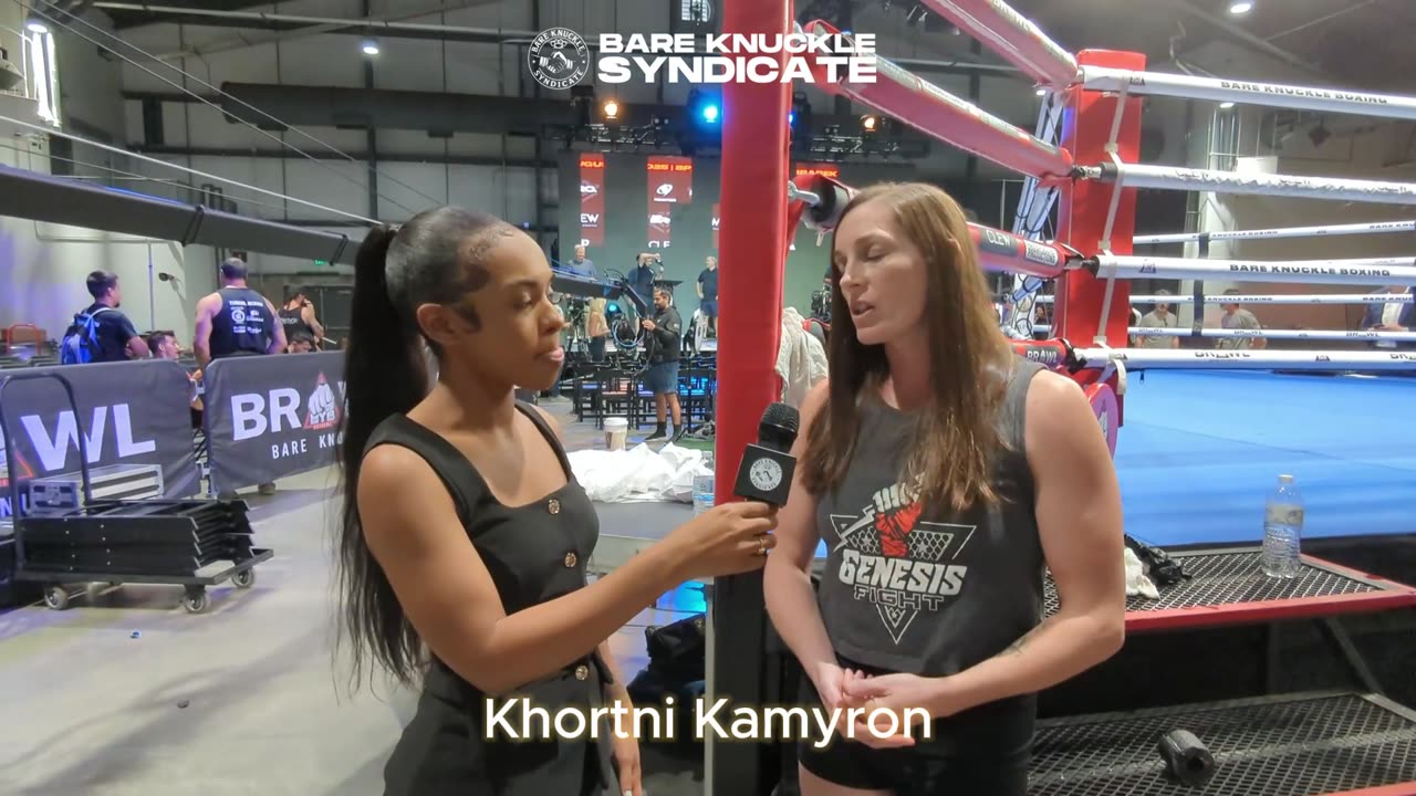 Fighter Interviews Khortni Kamyron