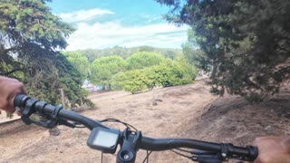 BTT Test Drive & Review on Downhill n Uphill of ROCKRIDER E-EXPL 700 S Full Suspension 29" E-Bike p3