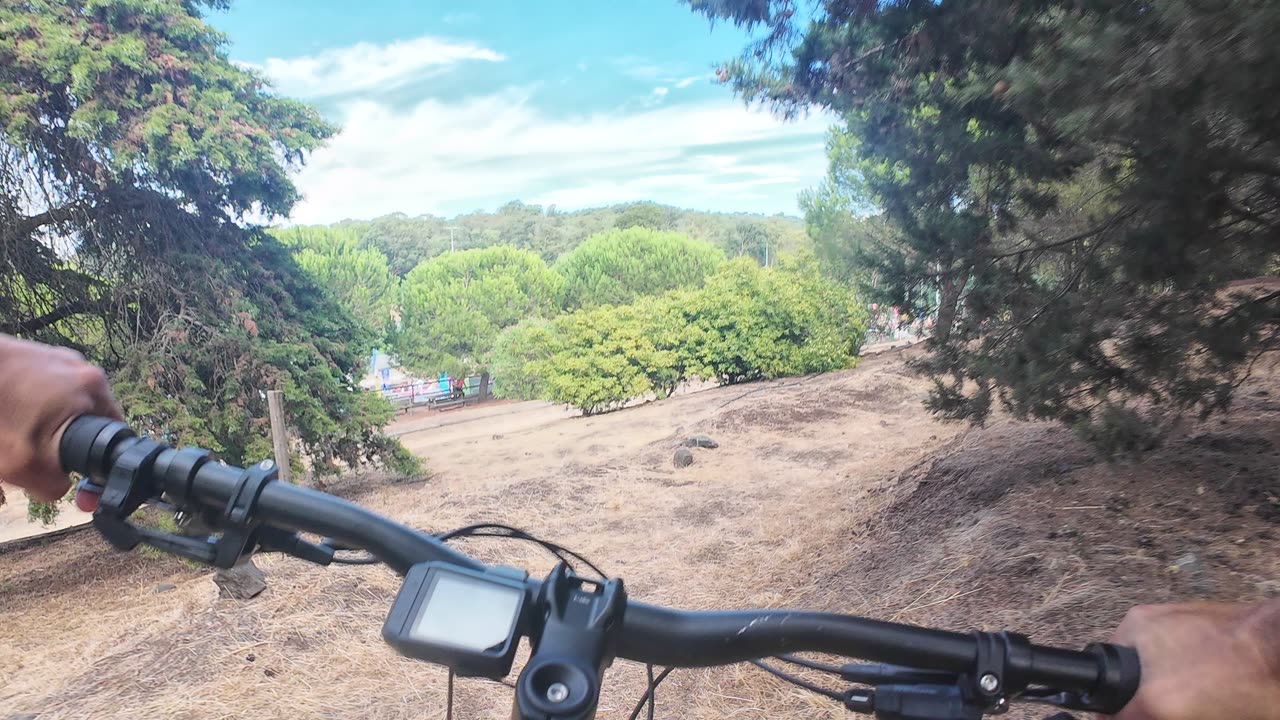 BTT Test Drive & Review on Downhill n Uphill of ROCKRIDER E-EXPL 700 S Full Suspension 29" E-Bike p3