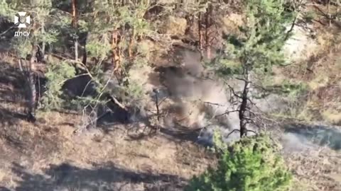 🔥Border guards of the Berdyansk detachment dismantled the position of the enemy's D-30 gun crew