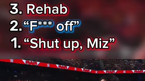 WWE Drew dropping some funny ones