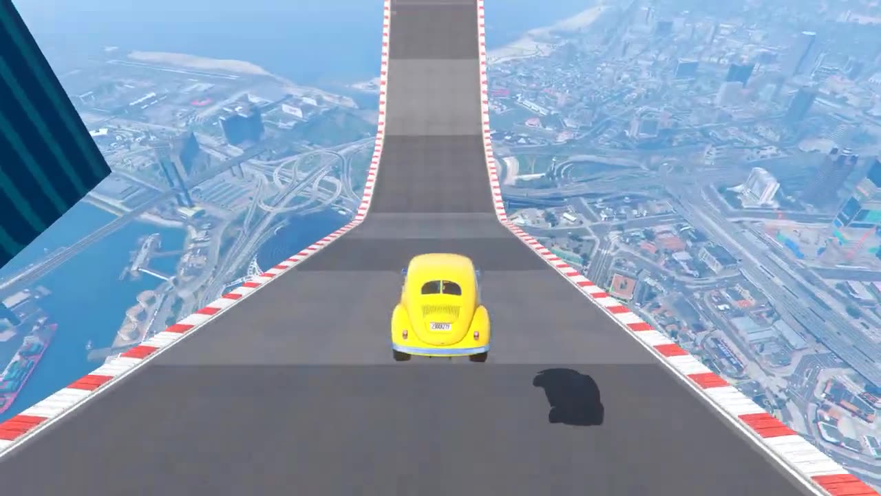 GTA 5 amazing stunt ride🤠😮