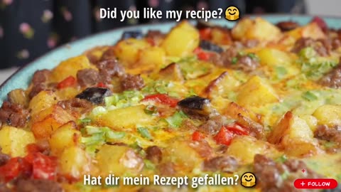I cook like this every weekend ! Just add ground beef to the potatoes 🥰😋