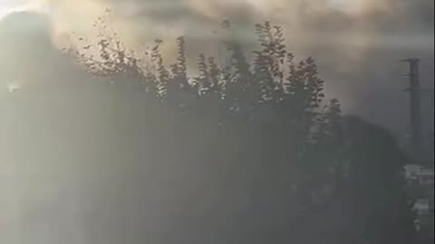 Scenes of Israeli airstrikes on several villages and sites in southern Lebanon