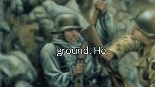 Pvt Booker 200 yards of open ground