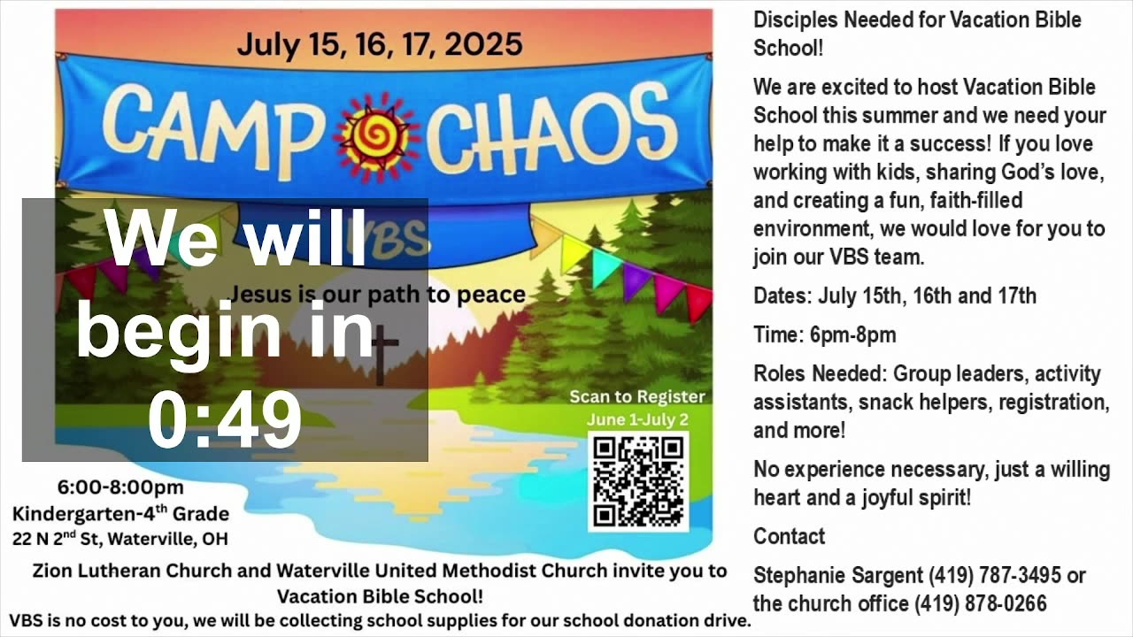 June 8, 2025, Pentecost Sunday. S.A.M. Jon Rhoades "Held By The Spirit" John14:8-17