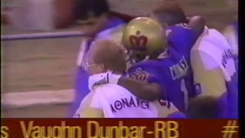 WLAF 1992 SACRAMENTO SURGE AT LONDON MONARCHS