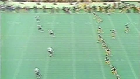 CFL 1980 TORONTO ARGONAUTS AT HAMILTON TIGER CATS