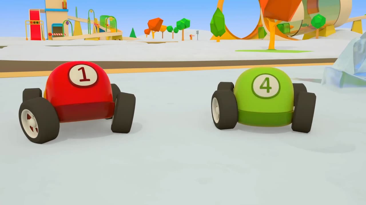 Machine Helpers - Kitten in trouble. Cartoons for children
