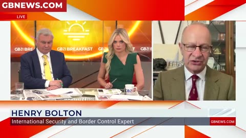 International security and border control expert Henry Bolton