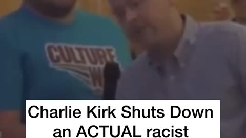 Charlie Kirk SHUTS DOWN racist.