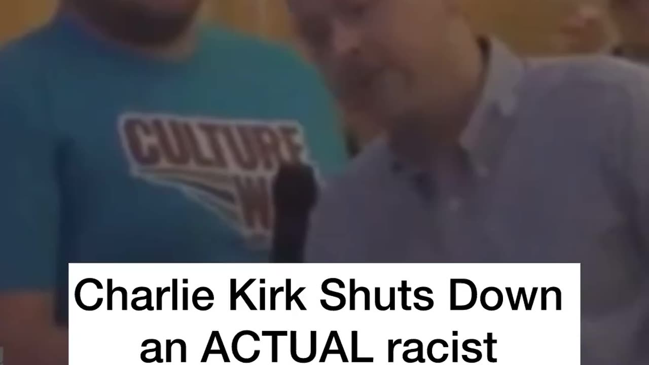 Charlie Kirk SHUTS DOWN racist.