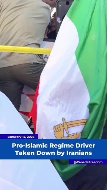 Iranian Takes Down Pro-Islamic Regime U-Haul