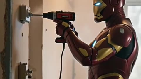 Iron Man at the Construction Site – Real or AI?