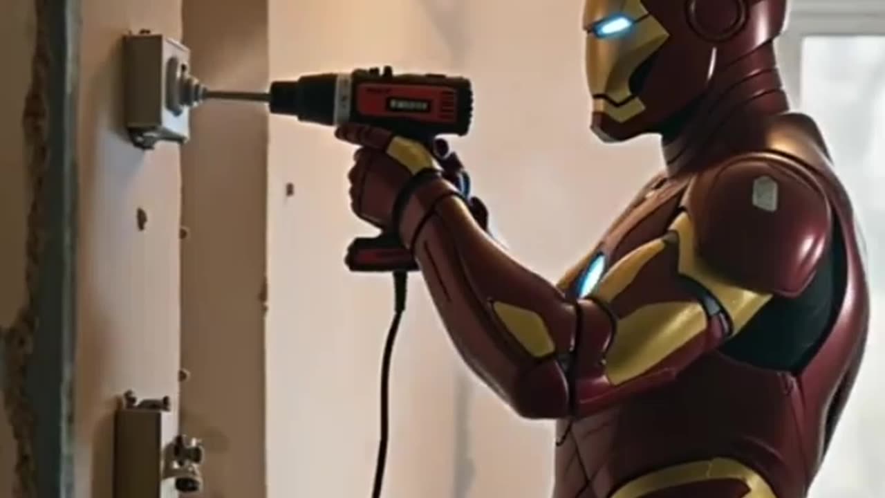 Iron Man at the Construction Site – Real or AI?