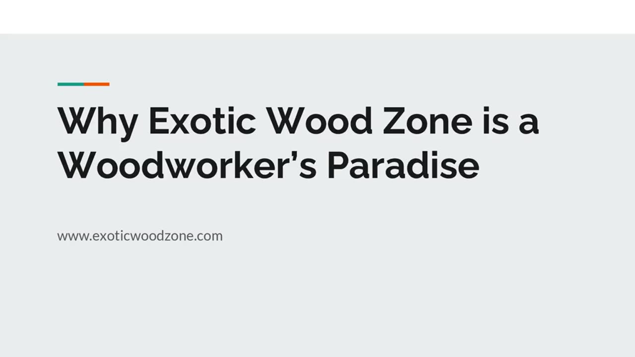 Exotic Wood Zone is a top destination for woodworkers