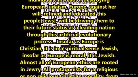 White Genocide Kalergi Plan Excerpt [Richard Coudenhove-Kalergi Quotes]