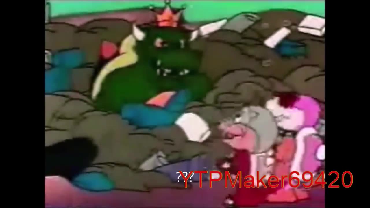 YTP Collab entry: Boswer dies in shit
