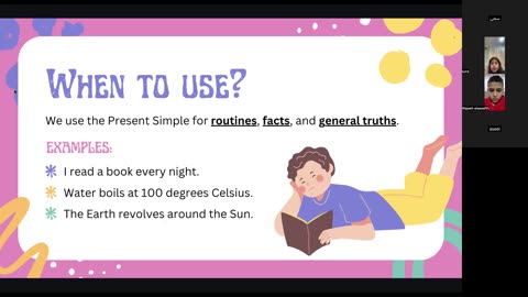 Simple present Class (8)