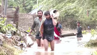 Heavy rains leave several dead as floods hit western India